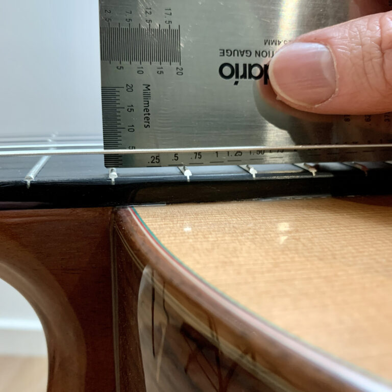 Classical Guitar Action Explained